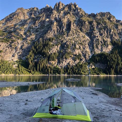 Our campsite in the North Cascades WA | North cascades, Camping and hiking, Camping locations