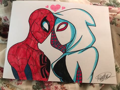 Spider-Man X Spider-Gwen by MelSpyRose on DeviantArt