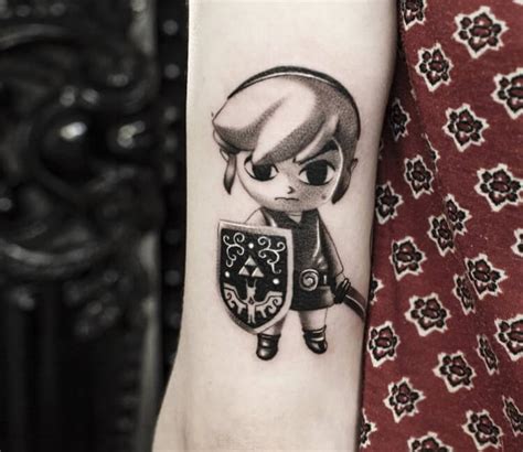 Link from Zelda tattoo by Guillaume Martins | Post 31636