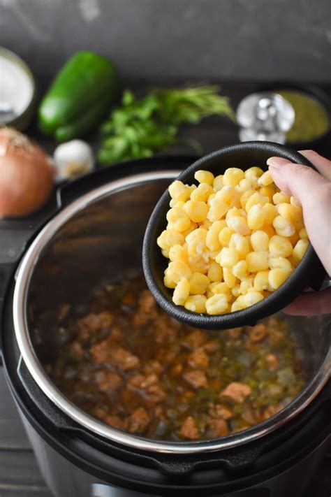 Healthy Pozole Verde {Instant Pot | Slow Cooker} - The Foodie and The Fix