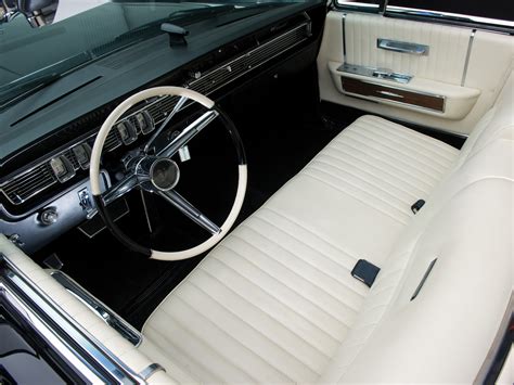 1965, Lincoln, Continental, Convertible, Classic, Luxury, Interior ...