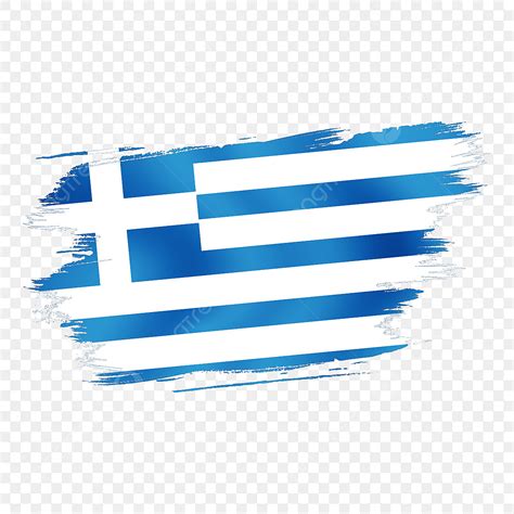 Greece Flag Clipart Transparent Background, Watercolor Or Torn Flag Of ...