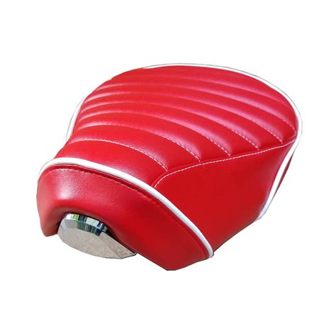 Honda Super Cub C125 Seat Cover Red Padded Handmade SuperCub | Cheeky Seats Scooter Seat Covers