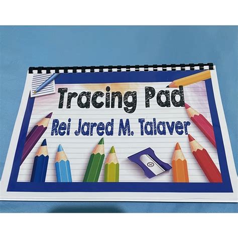 Customized Tracing Pad (100 Pages) | Shopee Philippines