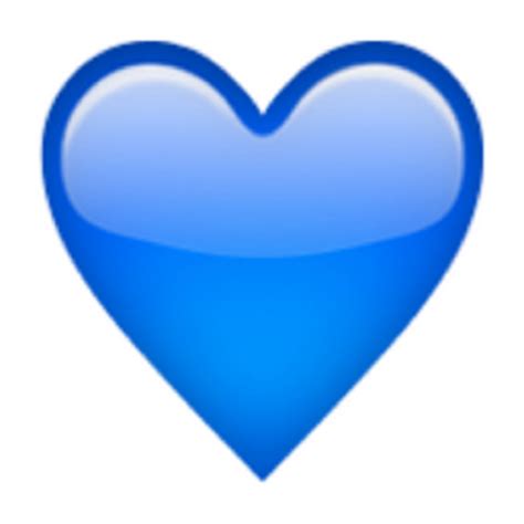 💙 Blue Heart Emoji (U+1F499/U+E32A)