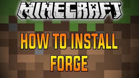 Minecraft (How to install Forge) -Easy- |FAST| - YouTube