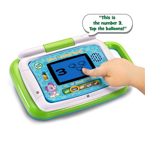 LeapFrog 2-in-1 LeapTop Touch, Green - Affordable Educational Toys for ...