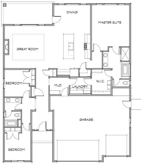 The Birch | Floor plans, Birch floors, Dream house plans