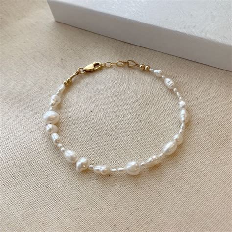 Freshwater Pearl Bracelet - Etsy