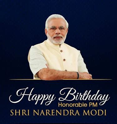 Narendra Modi Birthday Wishes, Quotes & Images