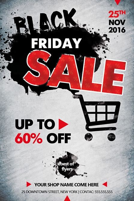 Black Friday Sale Free Flyer Template - Download Flyer - Best of Flyers