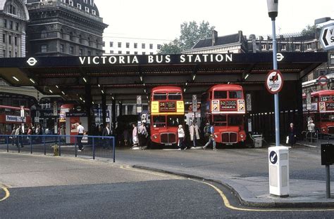 Victoria Bus station 1986 | Bus station, London bus, London transport