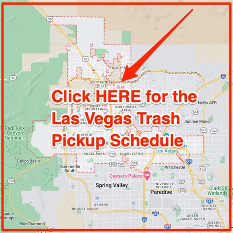 Las Vegas Trash Schedule 2024 (Bulk Pickup, Holidays, Maps)