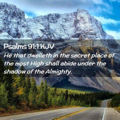 Psalms 91:1 KJV Bible Verse Images