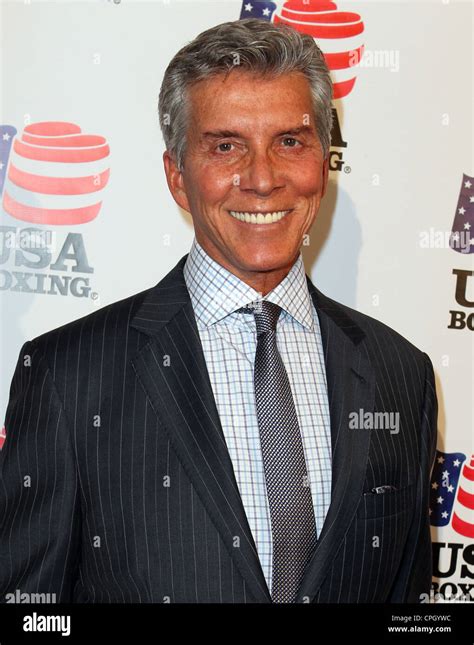 Boxing announcer Michael Buffer arrives at the USA boxing benefit at the Paley Center for the ...