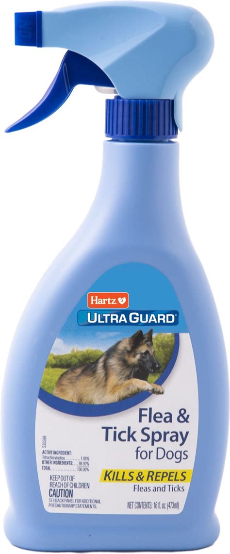 Hartz UltraGuard Flea & Tick Spray for Dogs, 16-oz bottle - Chewy.com