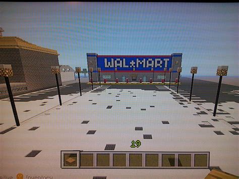 Walmart Minecraft Map