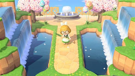 25 Waterfall Design Ideas For Animal Crossing: New Horizons Inspiration ...