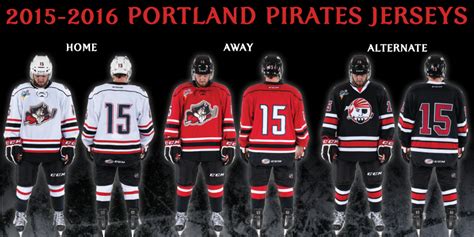 Portland Pirates unveil new jerseys with familiar design — icethetics.co