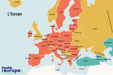 Europe, UE, Schengen, zone euro : quelles différences ? - Touteleurope.eu