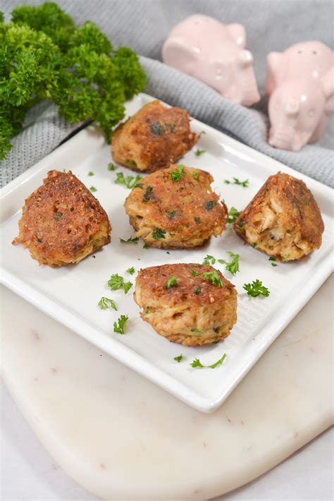 Air Fryer Keto Crab Cake Balls - airfryingketo.com