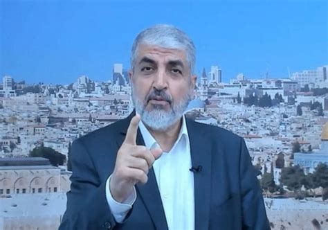 Hamas Leader and Founding Member Khaled Mashal Calls for Global Muslim ...