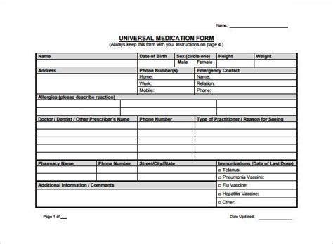 FREE 9+ Medical Prescription Samples in PDF | MS Word