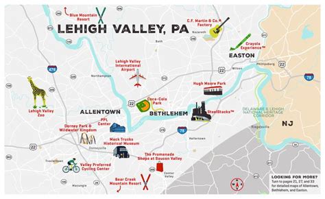 Lehigh Valley, PA. Map | Lehigh valley, Lehigh, Philipsburg