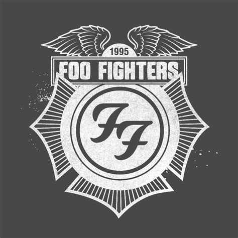 Foo Fighters Black and White Logo