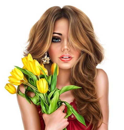Девушки 3D — Яндекс.Диск Pin Up, 80s Hair Bands, Sketches Dresses, Girls With Flowers, Girl ...
