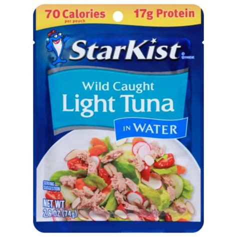 StarKist Light Wild Caught Tuna in Water Pouch, 2.6 oz - Kroger