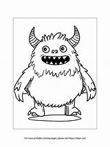 40 Monster Coloring Pages Free PDF Printables sketch template