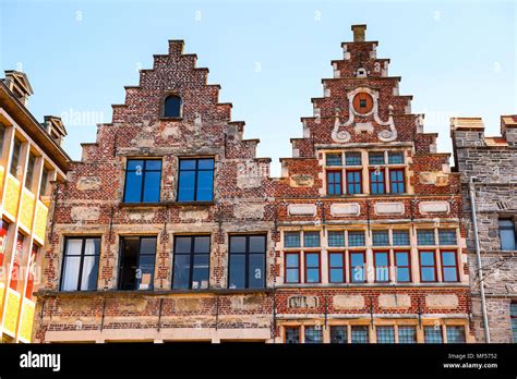 Architecture of the historic part of Ghent, Belgium Stock Photo - Alamy