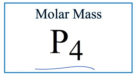 Molar Mass of Phosphorus - Makayla-has-English