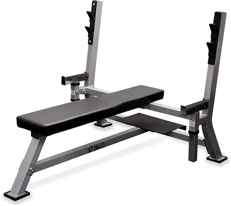 Valor Fitness BF Olympic Bench Station with Adjustable Safety Catches ...