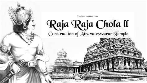 Rajaraja Chola II - Construction Of Airavateswarar Temple