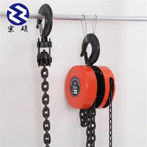 Portable Rachet Manual Hoist Pulley System 3 Ton Chain Block With 6 ...