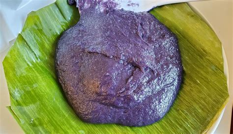 Filipino purple yam recipe (Ube halaya)