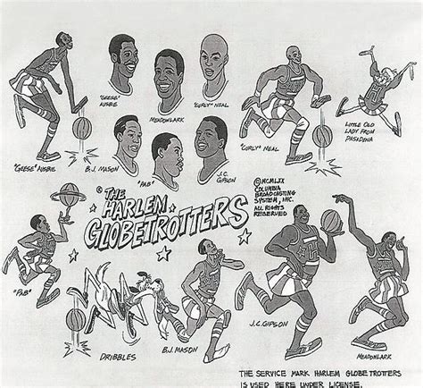 Harlem Globetrotters Cartoon | Harlem globetrotters, Classic cartoon ...