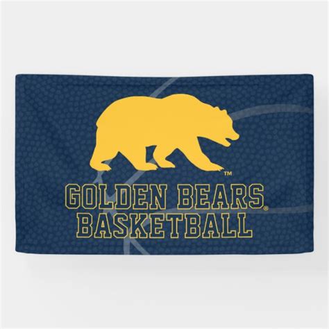 UC Berkeley Golden Bears Basketball Banner | Zazzle.com