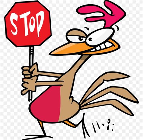 Chicken Stop Sign Cartoon Clip Art, PNG, 772x800px, Chicken, Animation ...