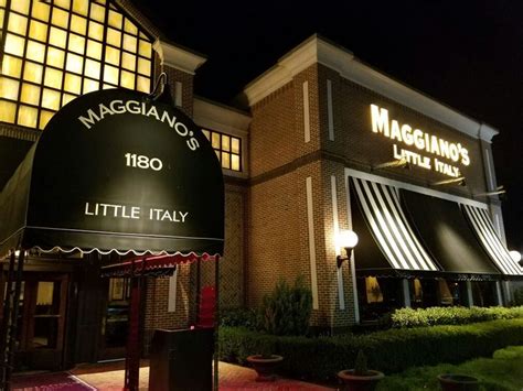 The exterior of Maggiano's Italian restaurant in the Cherry Hill Mall ...