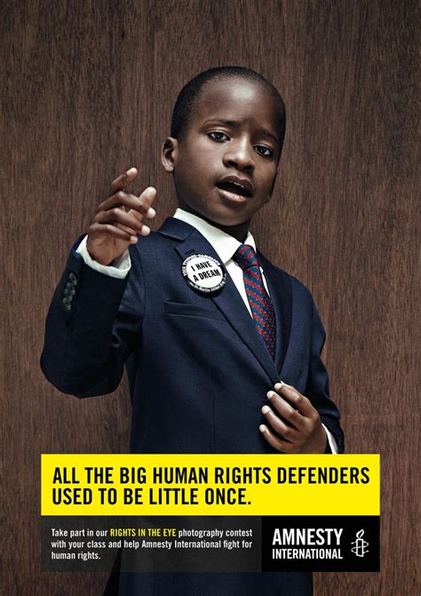 Amnesty International: All the big Human Rights Defenders used to be ...