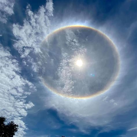 Stunning Rainbow Halo Captured In Skies Across Vietnam Intrigues Curious Netizens