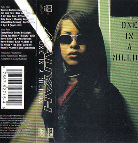 Aaliyah - One In A Million (Cassette, Album) at Discogs