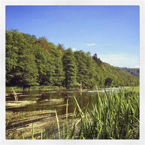 Belgium, Province Luxembourg, The Ardennes, Semois River – Stockphoto