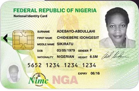 Nigerian National ID Card