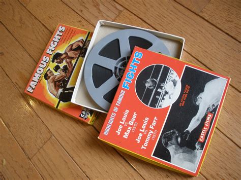 Two 8 mm Film Reels – ICONIC HEAVYWEIGHT BOXING FIGHTS – Joe Louis ...