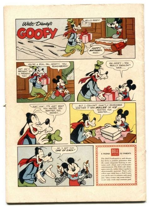 Walt Disney's Goofy -Four Color Comics #802 1957 VG | Comic Books ...