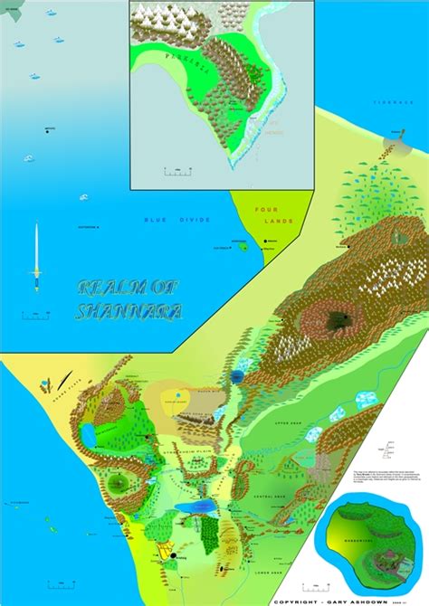 The World Map of Shannara - Realm Of Shannara